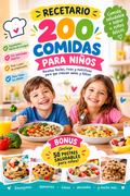 COMIDAS PARA NIÑOS + 2 BONUS DE REGALO